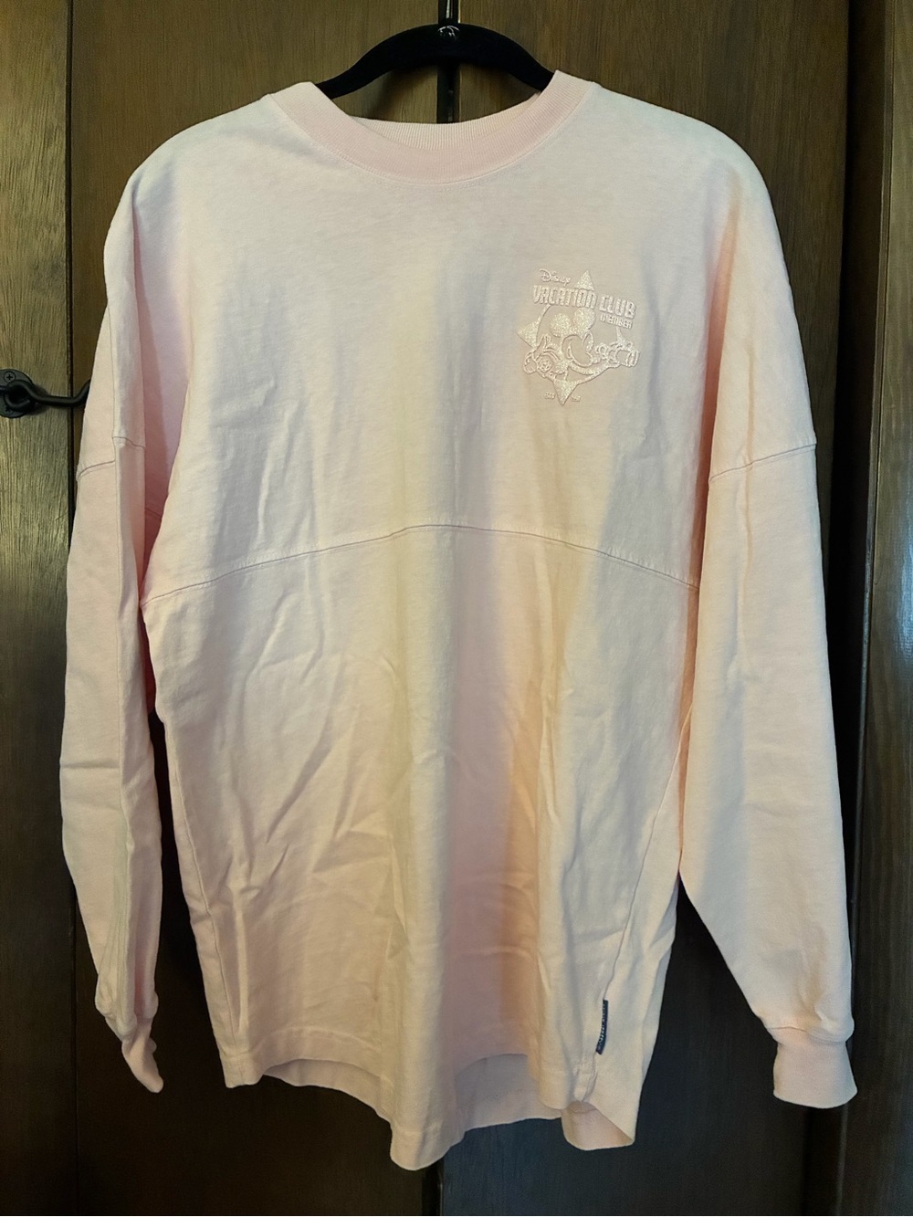Disney Pink Long Sleeve Tee - Vacation Club Graphic